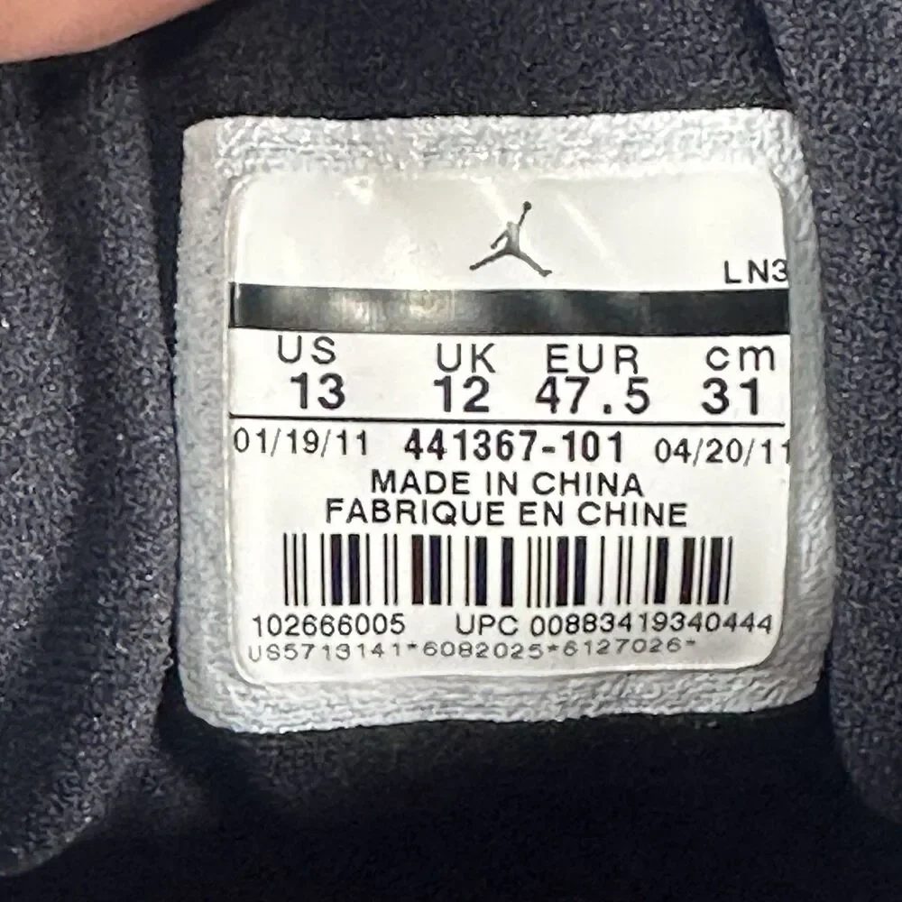 Jordan item specifics